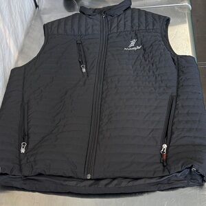 STORM CREEK |  Men's Black Quilted Vest | large NWOT